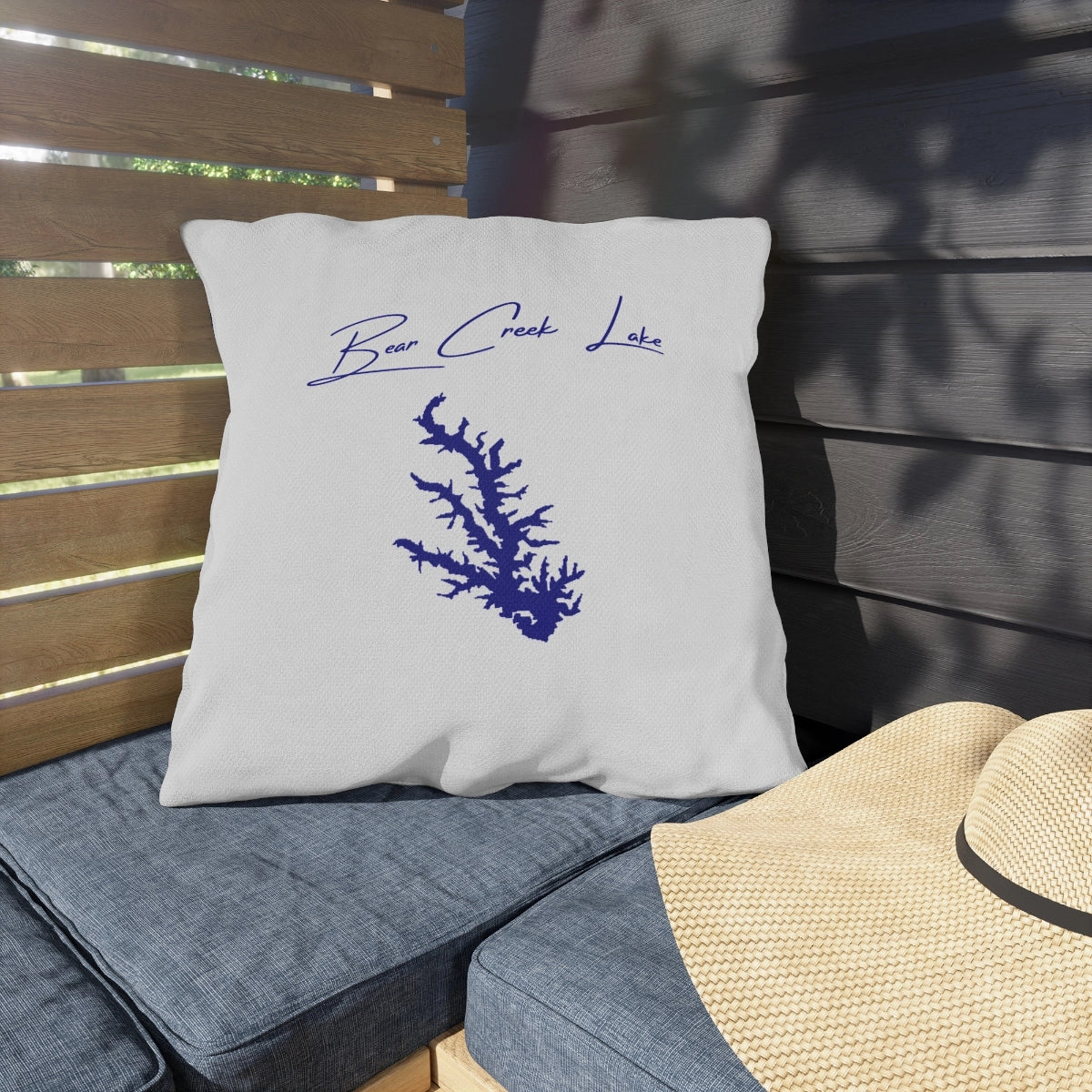 Arkansas  Bear  Creek  Lake  Outdoor  Pillow  front  position  view  from  context-1  20  x  20.webp