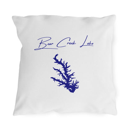 Arkansas  Bear  Creek  Lake  Outdoor  Pillow  front  position  view  from  front  18  x  18.webp