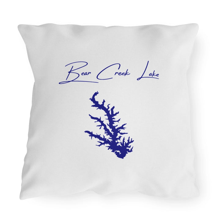 Arkansas  Bear  Creek  Lake  Outdoor  Pillow  front  position  view  from  front  20  x  20.webp