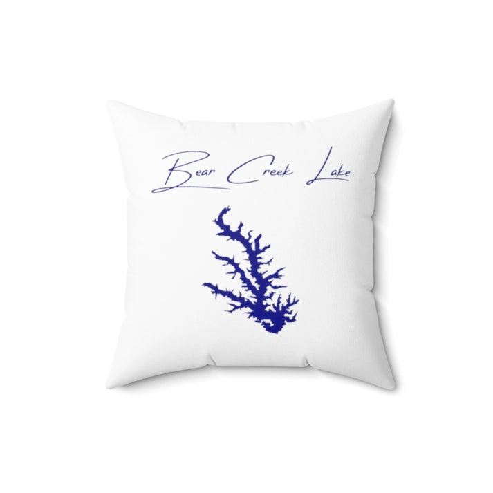 Arkansas  Bear  Creek  Lake  Pillow  front  position  view  from  front  16  x  16.webp