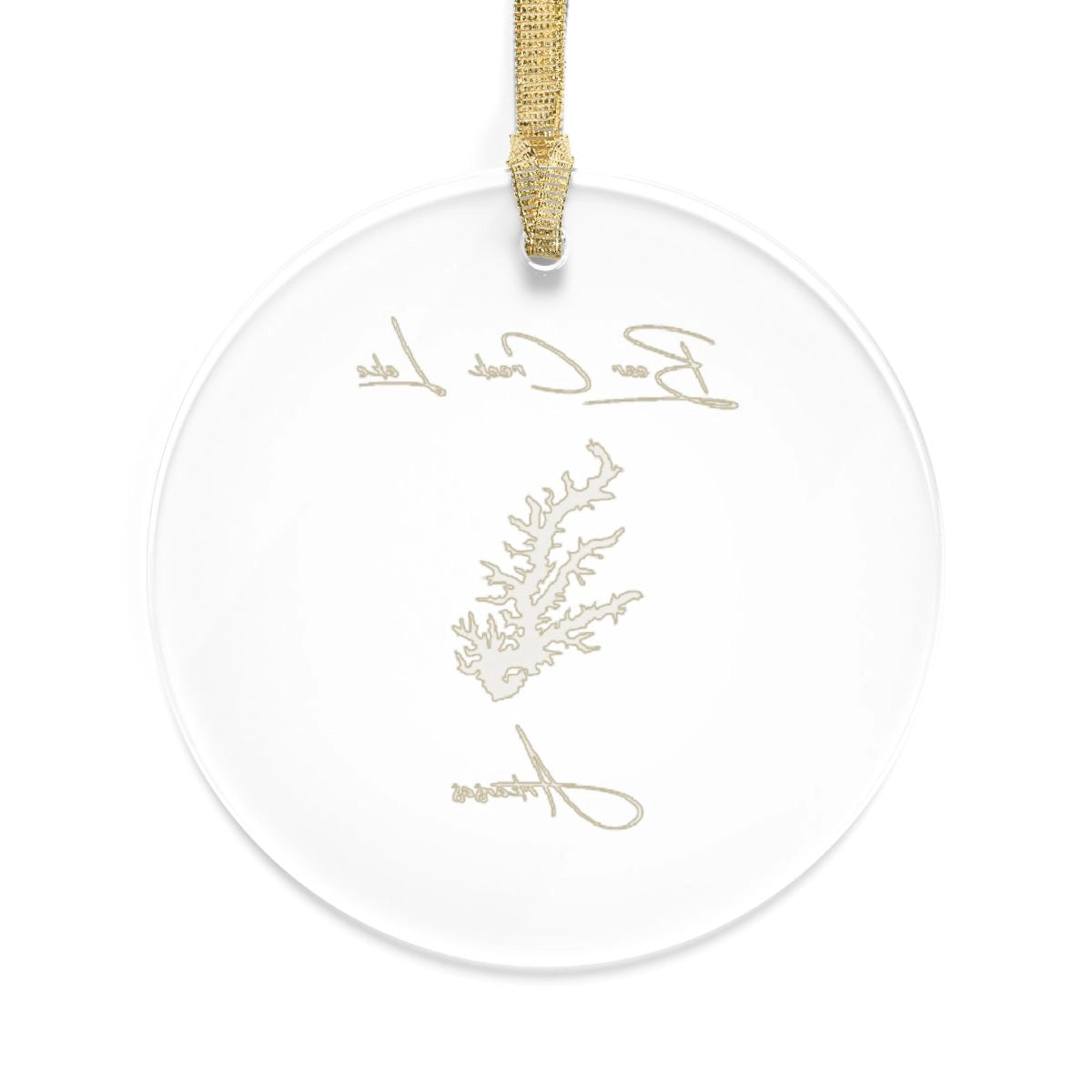 Arkansas  Bear  Creek  Lake  Tree  Ornament  other  position  view  from  back  round.webp