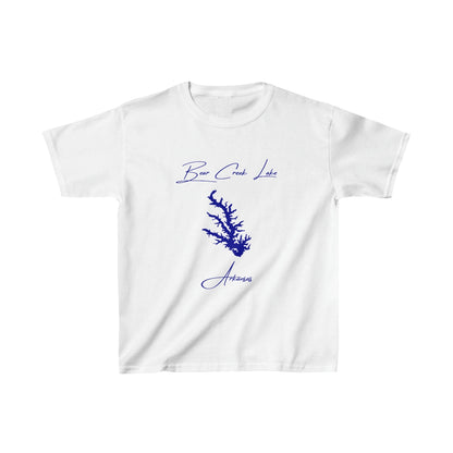Arkansas  Bear  Creek  Lake  Youth  T-shirt  front  position  view  from  front  white.webp