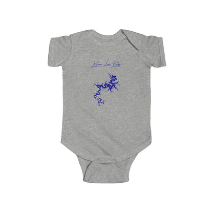 Arkansas  Beaver  Lake  Onesie  front  position  view  from  front  heather.webp