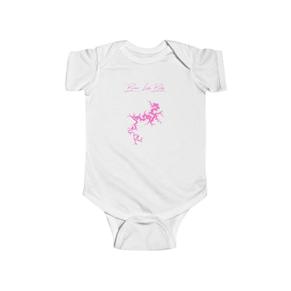 Arkansas  Beaver  Lake  Onesie  front  position  view  from  front  white.webp