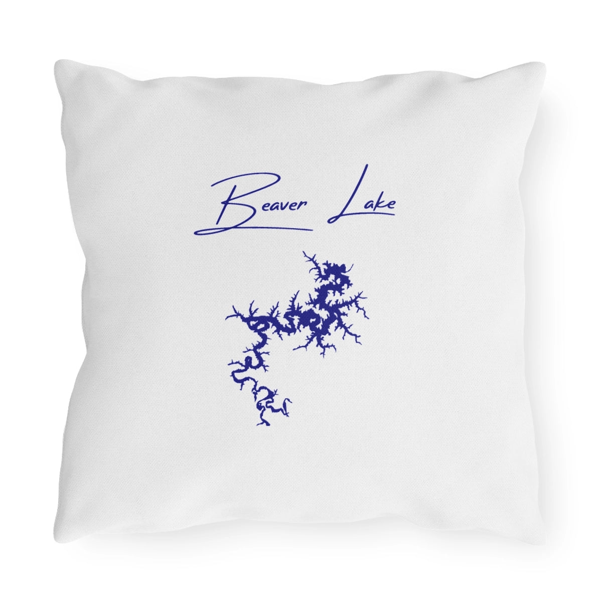 Arkansas  Beaver  Lake  Outdoor  Pillow  back  position  view  from  back  16  x  16.webp