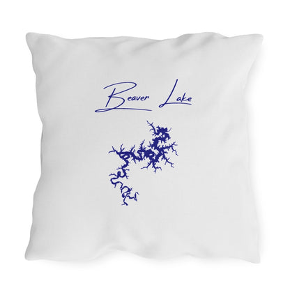 Arkansas  Beaver  Lake  Outdoor  Pillow  back  position  view  from  back  20  x  20.webp