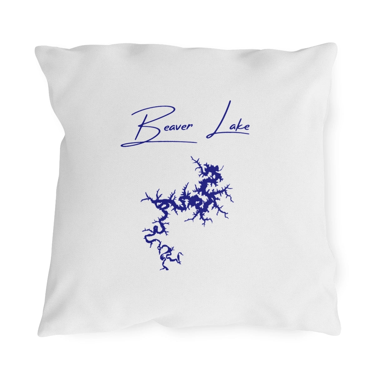 Arkansas  Beaver  Lake  Outdoor  Pillow  front  position  view  from  front  18  x  18.webp