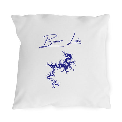 Arkansas  Beaver  Lake  Outdoor  Pillow  front  position  view  from  front  18  x  18.webp