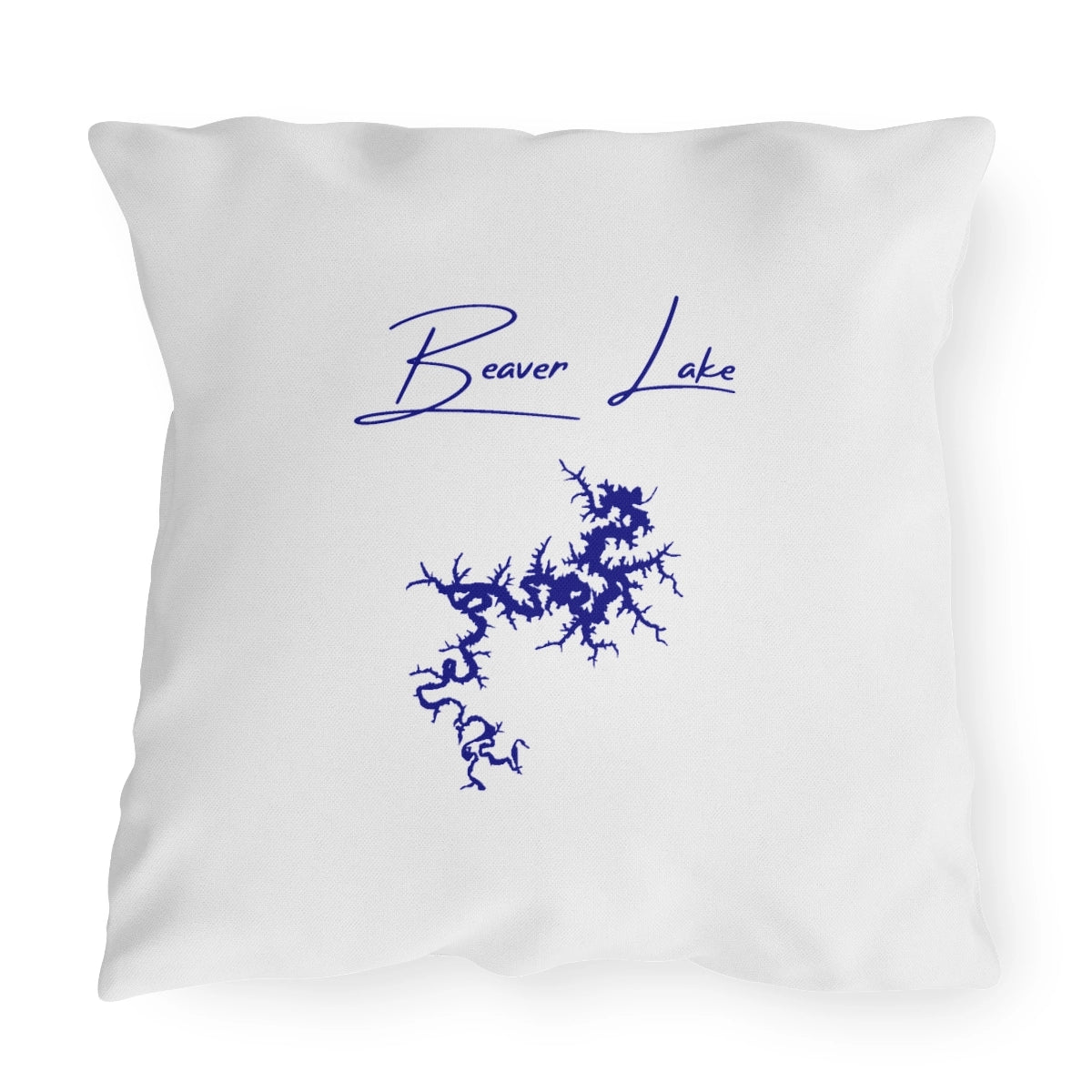 Arkansas  Beaver  Lake  Outdoor  Pillow  front  position  view  from  front  20  x  20.webp