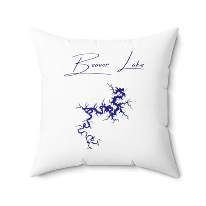 Arkansas  Beaver  Lake  Pillow  front  position  view  from  back  20  x  20.webp