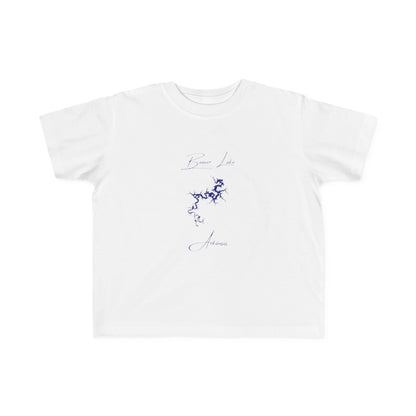 Arkansas  Beaver  Lake  Toddler  T-shirt  front  position  view  from  front  white.webp