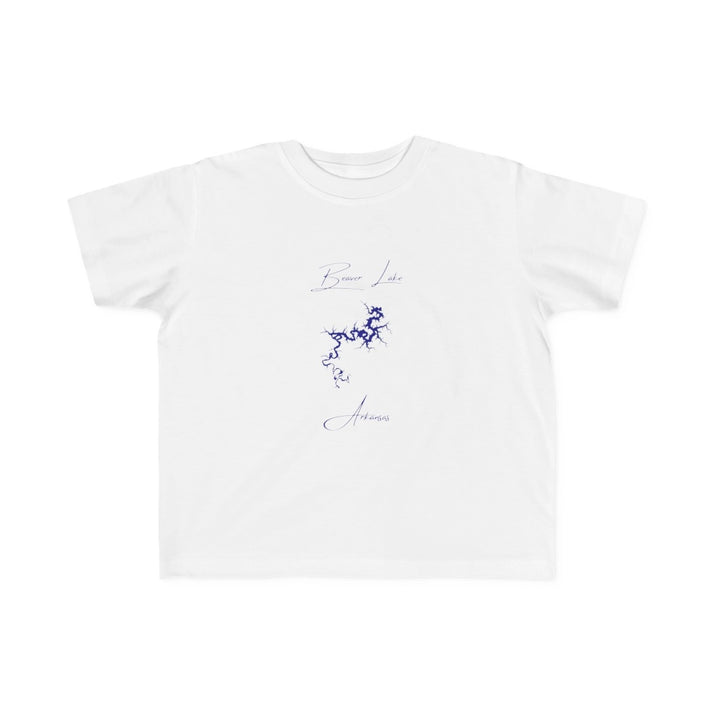 Arkansas  Beaver  Lake  Toddler  T-shirt  front  position  view  from  front  white.webp
