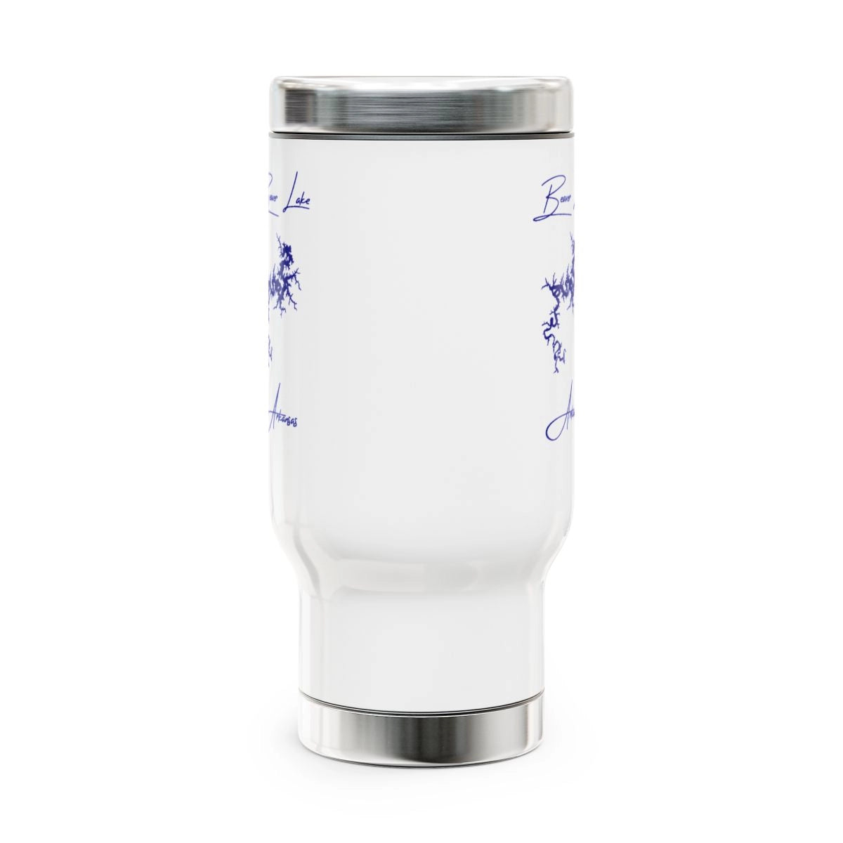 Arkansas  Beaver  Lake  Travel  Mug  other  position  view  from  front  14oz.webp