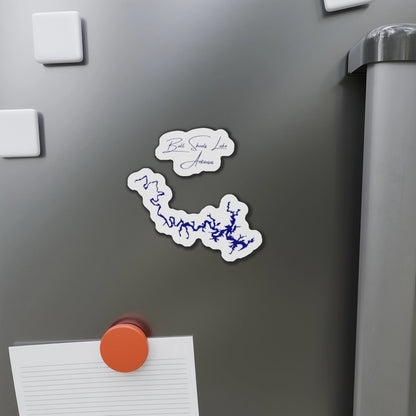 Arkansas  Bull  Shoals  Lake  Die  Cut  Magnet  front  position  view  from  context-1  4  x  4.webp