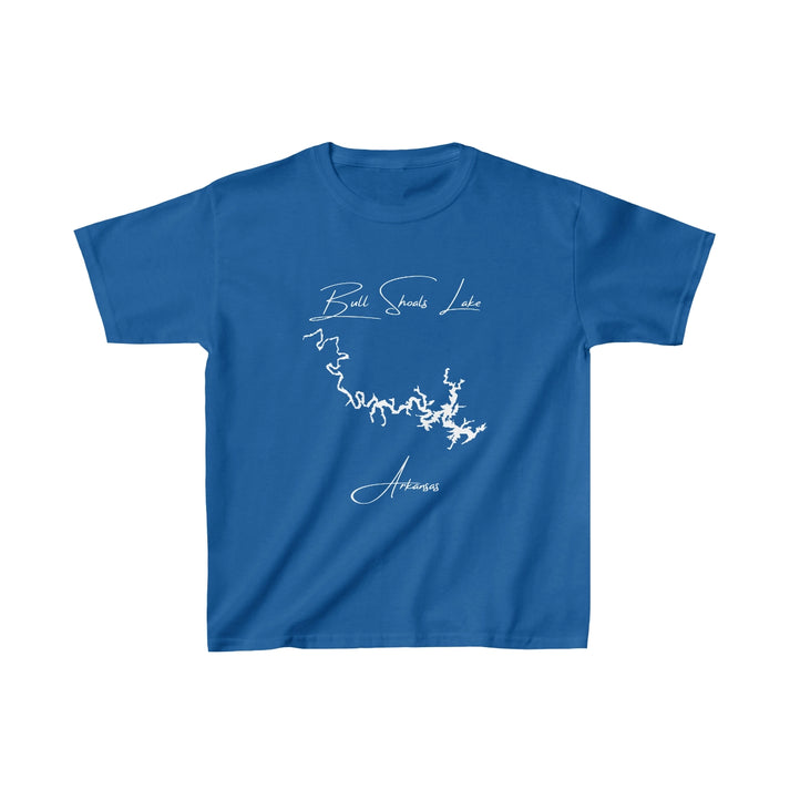 Arkansas  Bull  Shoals  Lake  Youth  T-shirt  front  position  view  from  front  royal.webp