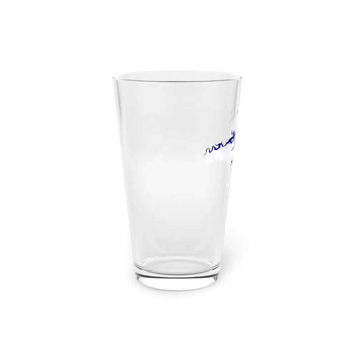 Arkansas  DeGray  Lake  16oz  Pint  Glass  front  position  view  from  left  16oz.webp