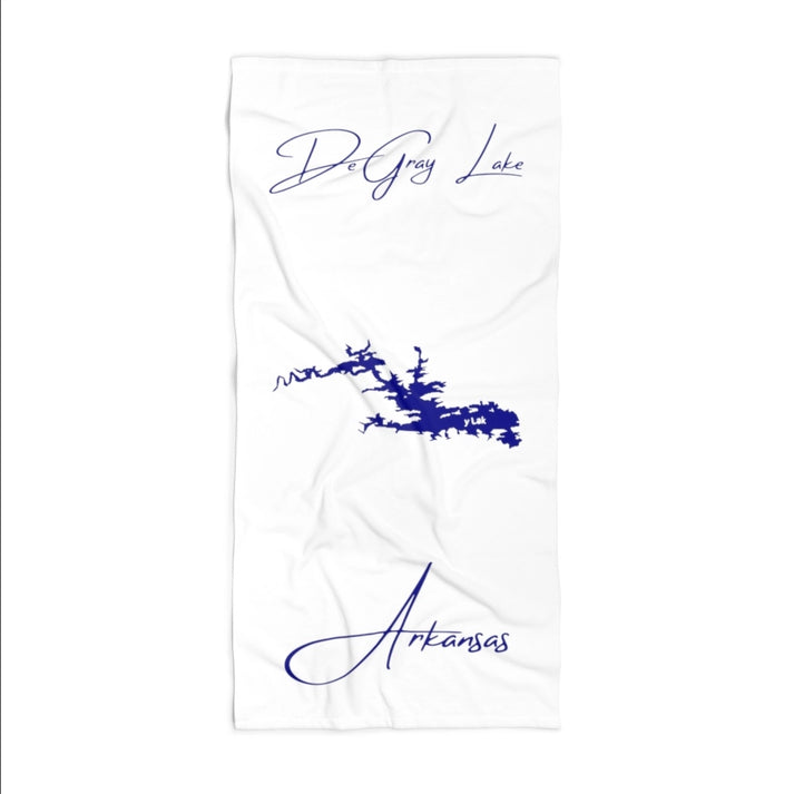 Arkansas  DeGray  Lake  Beach  Towel  front  position  view  from  front  36  x  72.webp