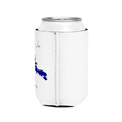 Arkansas  DeGray  Lake  Can  Koozie  all  position  view  from  right  white.webp