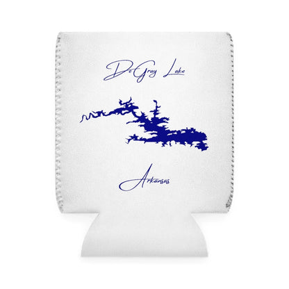 Arkansas  DeGray  Lake  Can  Koozie  front  position  view  from  front-1  white.webp