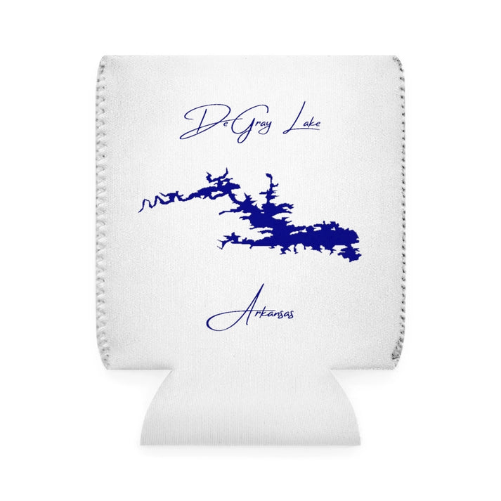 Arkansas  DeGray  Lake  Can  Koozie  front  position  view  from  front-1  white.webp