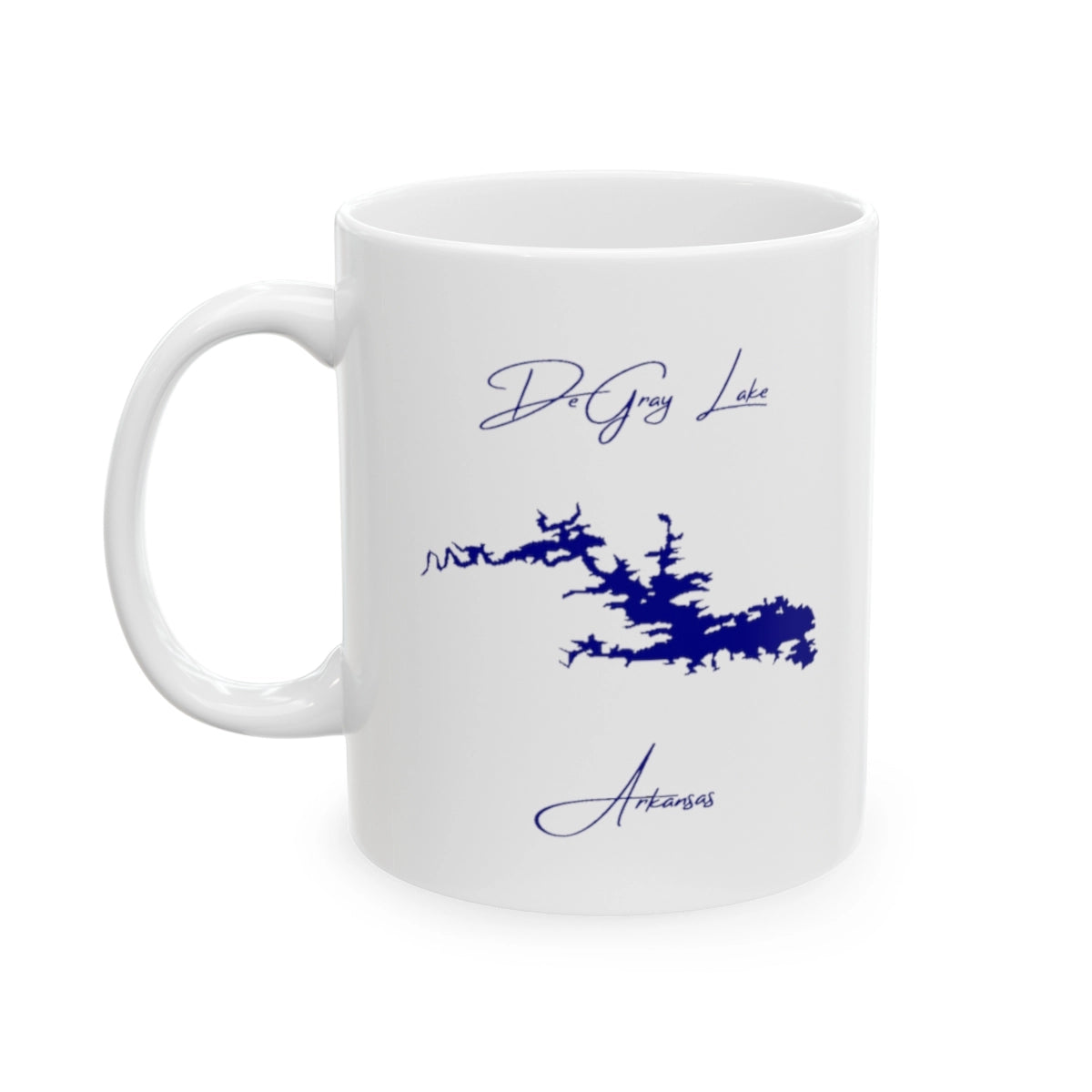 Arkansas  DeGray  Lake  Ceramic  Mug  other  position  view  from  left  11oz.webp