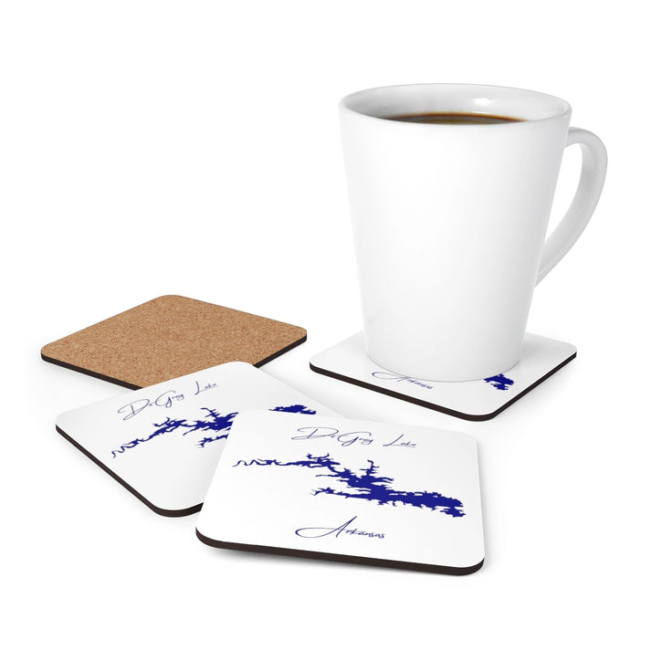 Arkansas  DeGray  Lake  Coaster  Set  front  position  view  from  context-1  3.75  x  3.75.webp