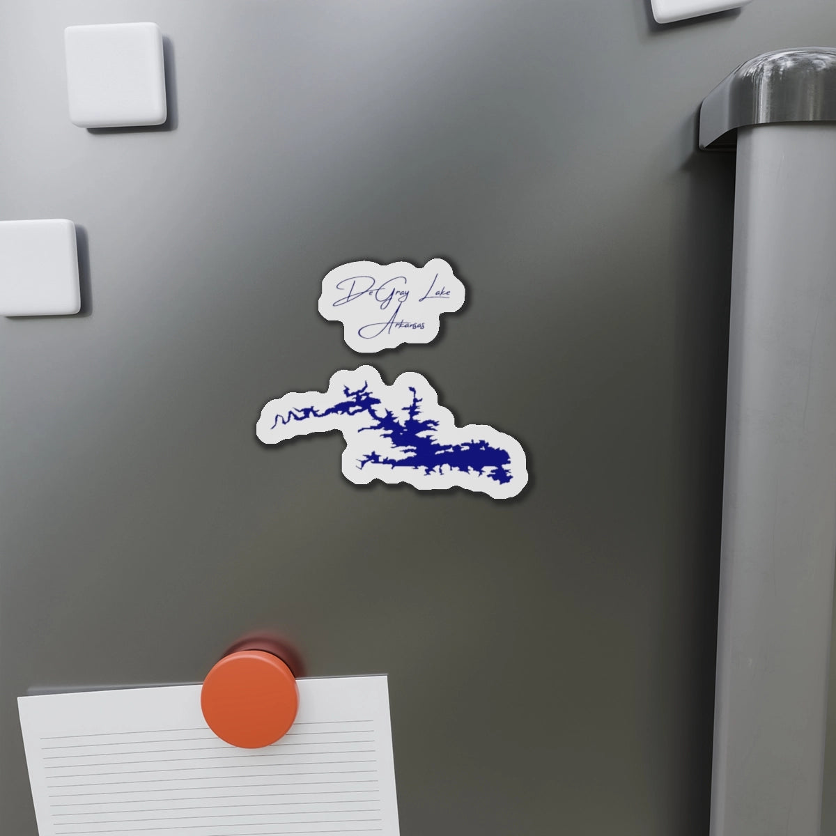 Arkansas  DeGray  Lake  Die  Cut  Magnet  front  position  view  from  context-1  4  x  4.webp