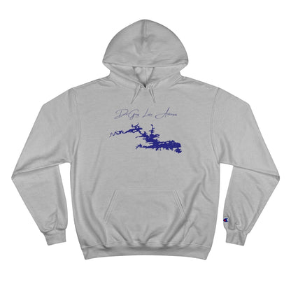Arkansas  DeGray  Lake  Hoodie  front  position  view  from  front  light  steel.webp