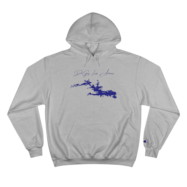 Arkansas  DeGray  Lake  Hoodie  front  position  view  from  front  light  steel.webp