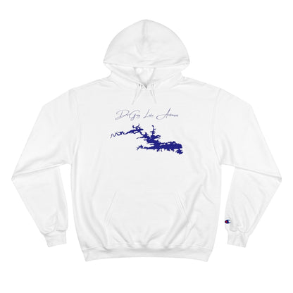 Arkansas  DeGray  Lake  Hoodie  front  position  view  from  front  white.webp