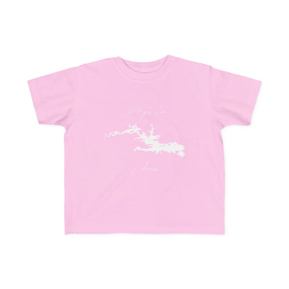 Arkansas  DeGray  Lake  Toddler  T-shirt  front  position  view  from  front  pink.webp