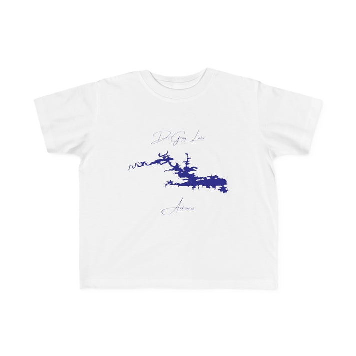 Arkansas  DeGray  Lake  Toddler  T-shirt  front  position  view  from  front  white.webp