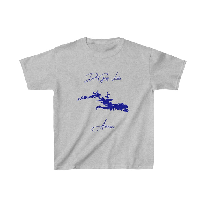 Arkansas  DeGray  Lake  Youth  T-shirt  front  position  view  from  front  sport  grey.webp