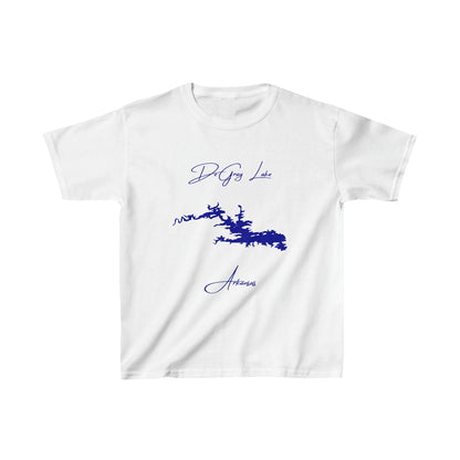 Arkansas  DeGray  Lake  Youth  T-shirt  front  position  view  from  front  white.webp