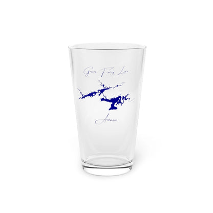 Arkansas  Greers  Ferry  Lake  16oz  Pint  Glass  front  position  view  from  front  16oz.webp