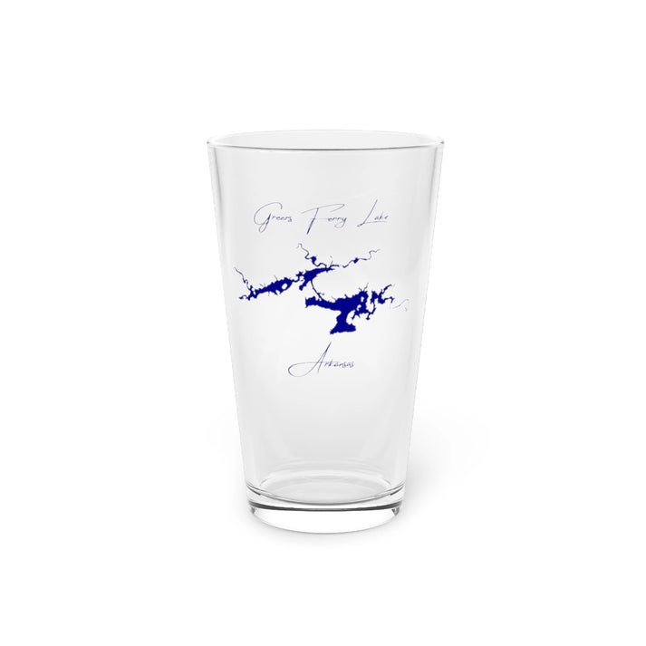 Arkansas  Greers  Ferry  Lake  16oz  Pint  Glass  front  position  view  from  front  16oz.webp