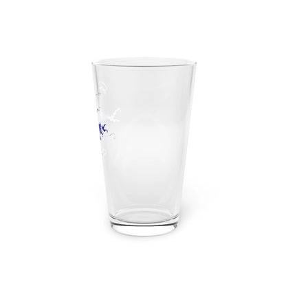 Arkansas  Greers  Ferry  Lake  16oz  Pint  Glass  front  position  view  from  right  16oz.webp