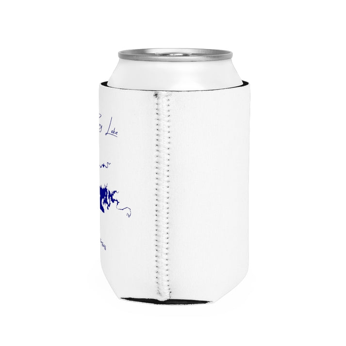 Arkansas  Greers  Ferry  Lake  Can  Koozie  all  position  view  from  right  white.webp