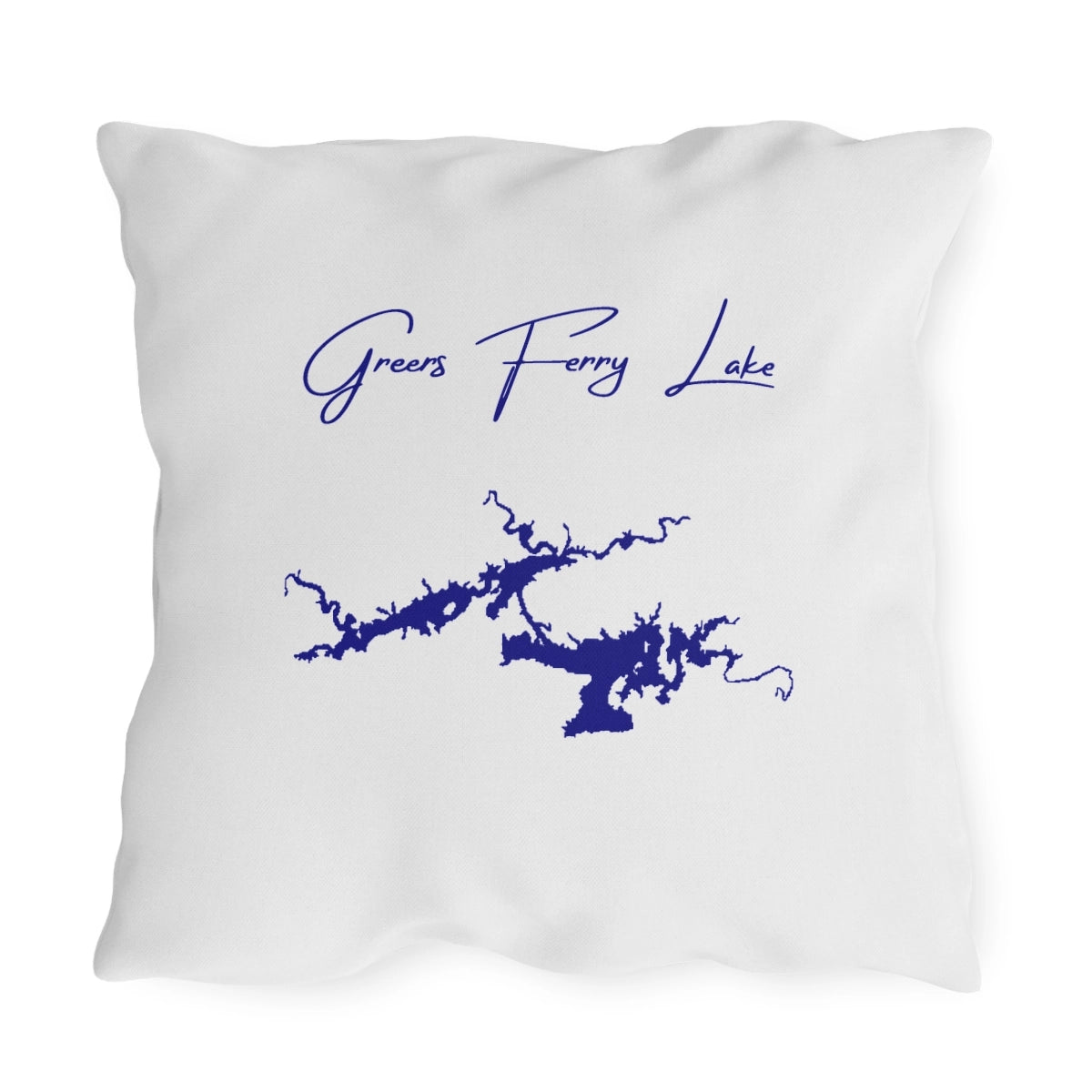 Arkansas  Greers  Ferry  Lake  Outdoor  Pillow  back  position  view  from  back  20  x  20.webp