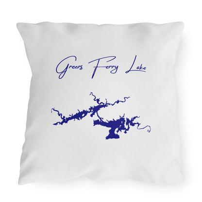 Arkansas  Greers  Ferry  Lake  Outdoor  Pillow  front  position  view  from  front  20  x  20.webp