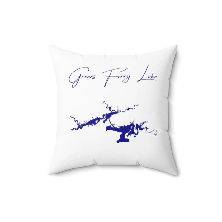 Arkansas  Greers  Ferry  Lake  Pillow  front  position  view  from  back  16  x  16.webp