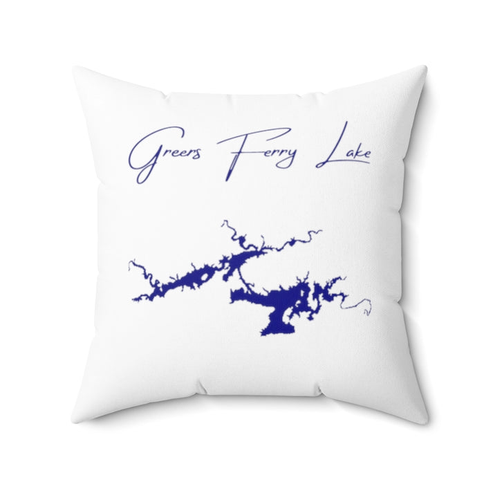 Arkansas  Greers  Ferry  Lake  Pillow  front  position  view  from  back  20  x  20.webp