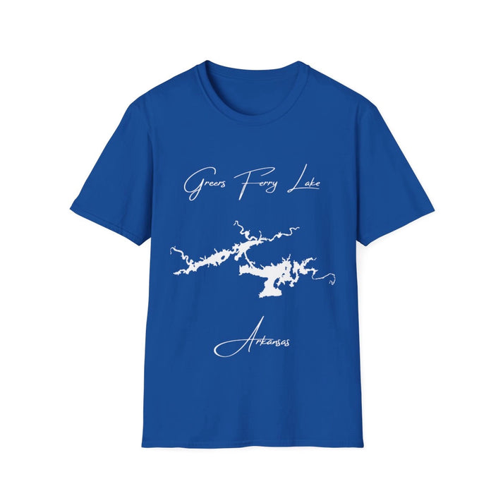 Arkansas  Greers  Ferry  Lake  T-shirt  front  position  view  from  front  royal.webp