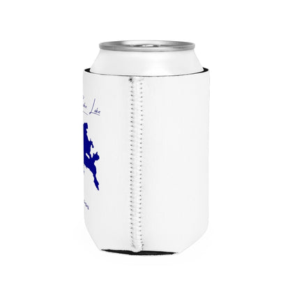 Arkansas  Harris  Brake  Lake  Can  Koozie  all  position  view  from  right  white.webp