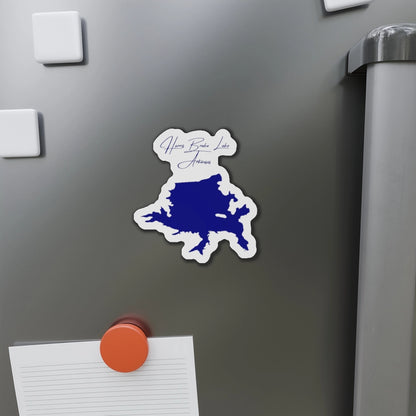 Arkansas  Harris  Brake  Lake  Die  Cut  Magnet  front  position  view  from  context-1  4  x  4.webp