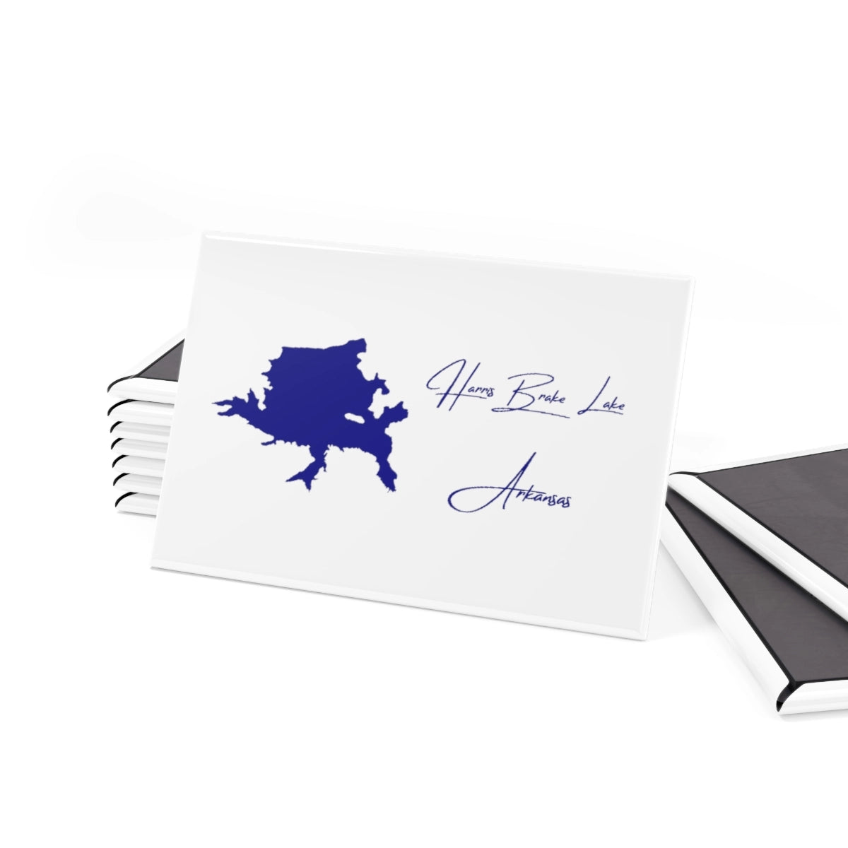 Arkansas  Harris  Brake  Lake  Magnet  front  position  view  from  set  2  x  3.webp