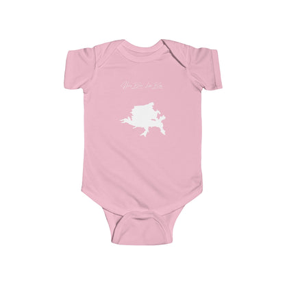 Arkansas  Harris  Brake  Lake  Onesie  front  position  view  from  front  pink.webp