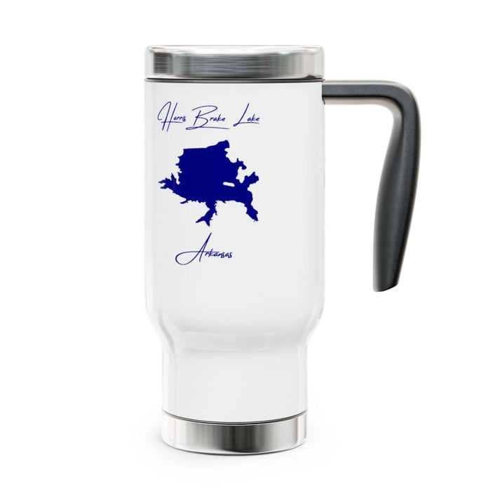 Arkansas  Harris  Brake  Lake  Travel  Mug  other  position  view  from  right  14oz.webp