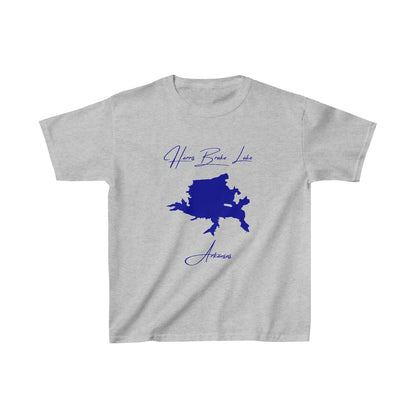 Arkansas  Harris  Brake  Lake  Youth  T-shirt  front  position  view  from  front  sport  grey.webp