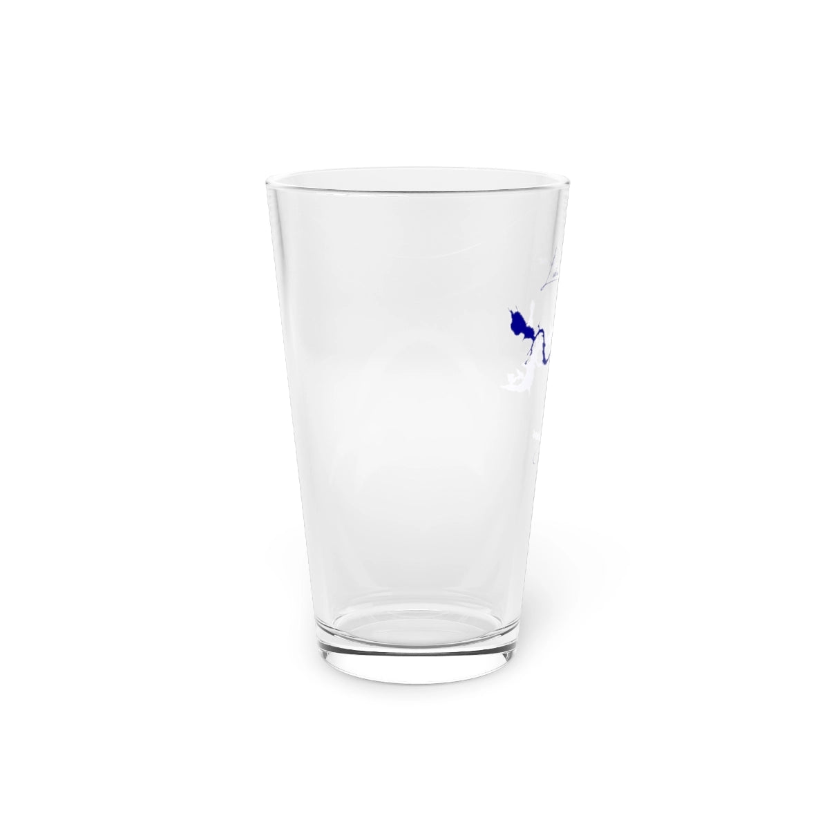 Arkansas  Lake  Catherine  16oz  Pint  Glass  front  position  view  from  left  16oz.webp